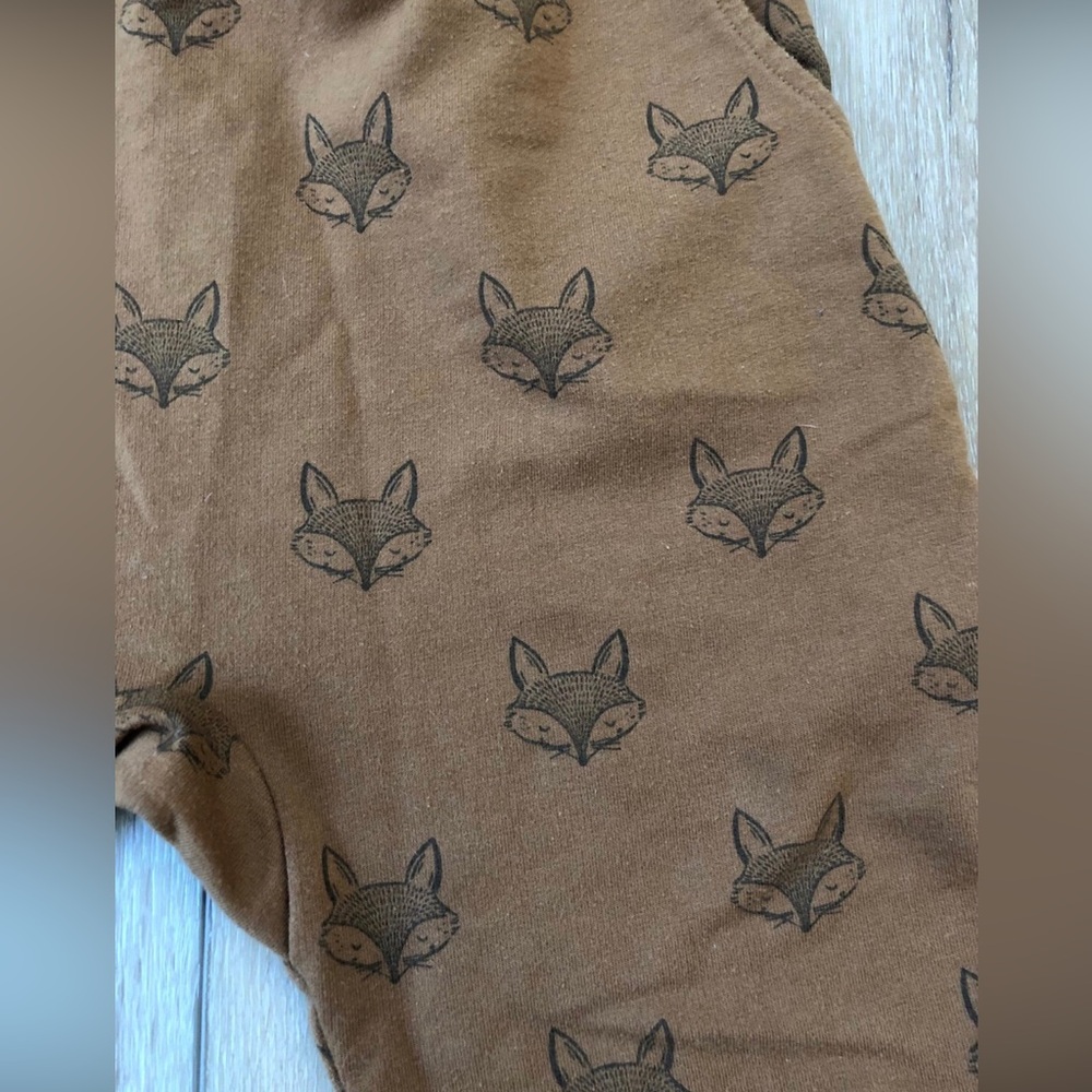Rylee & Cru Fox Pattern Joggers 10/12 - Picture 2 of 3